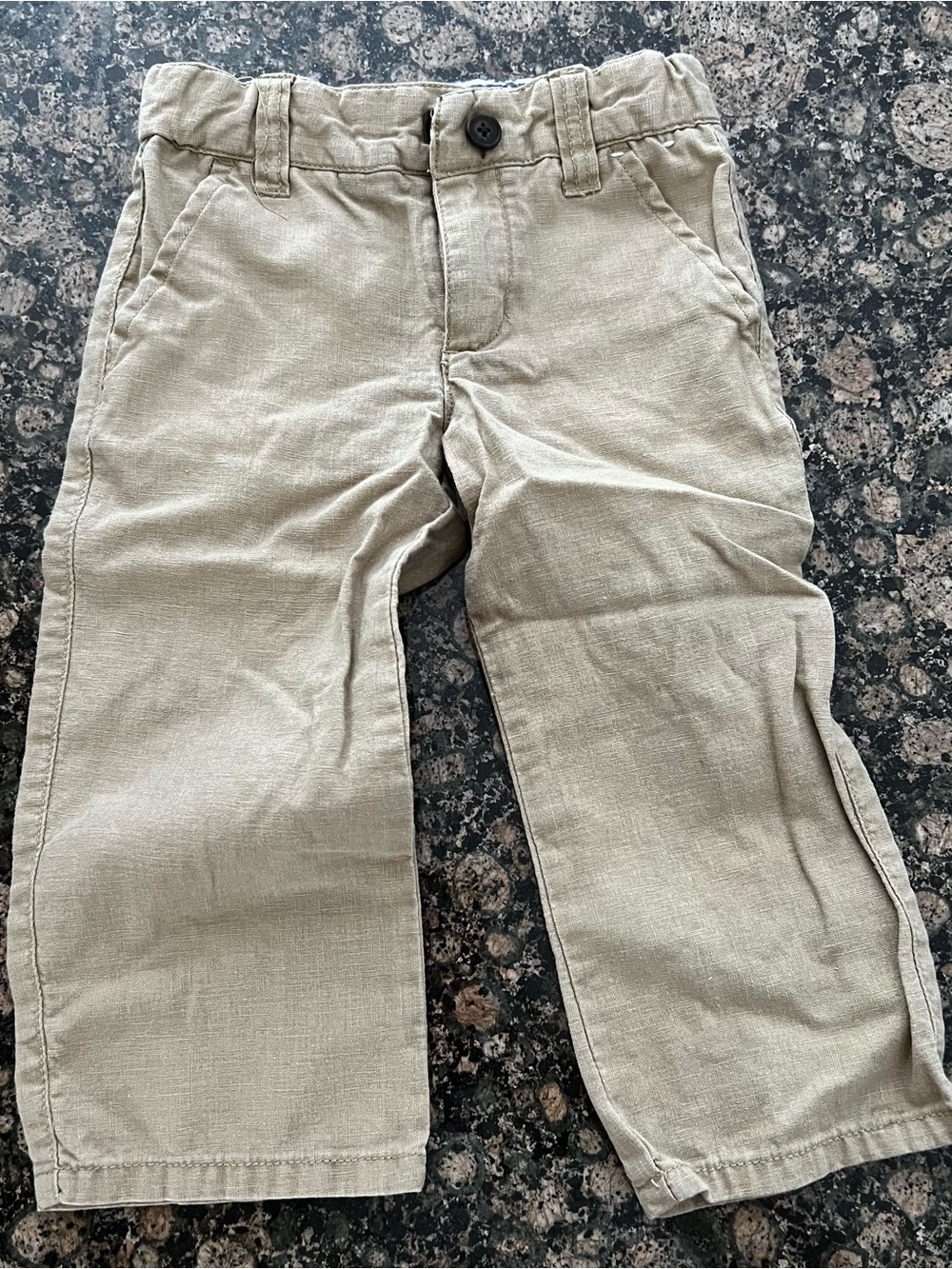 Gymboree Boys' Tan Straight-Leg Khakis